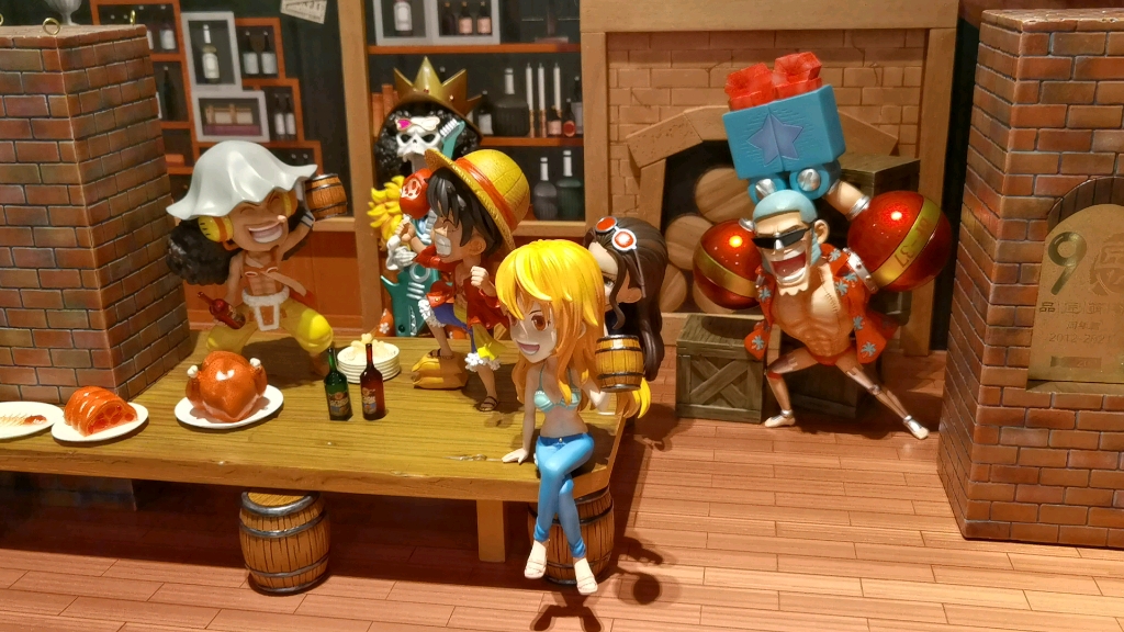 海贼王东京塔小酒馆开箱,开业啦,欢迎大家来品酒