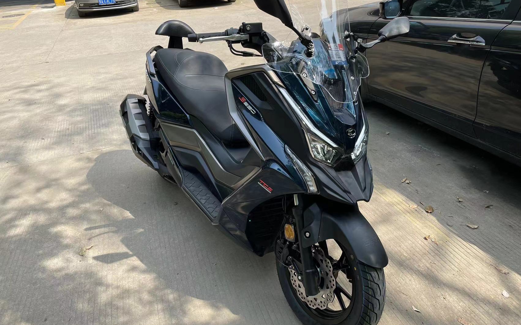 分享光阳s350提车数天的骑行感受