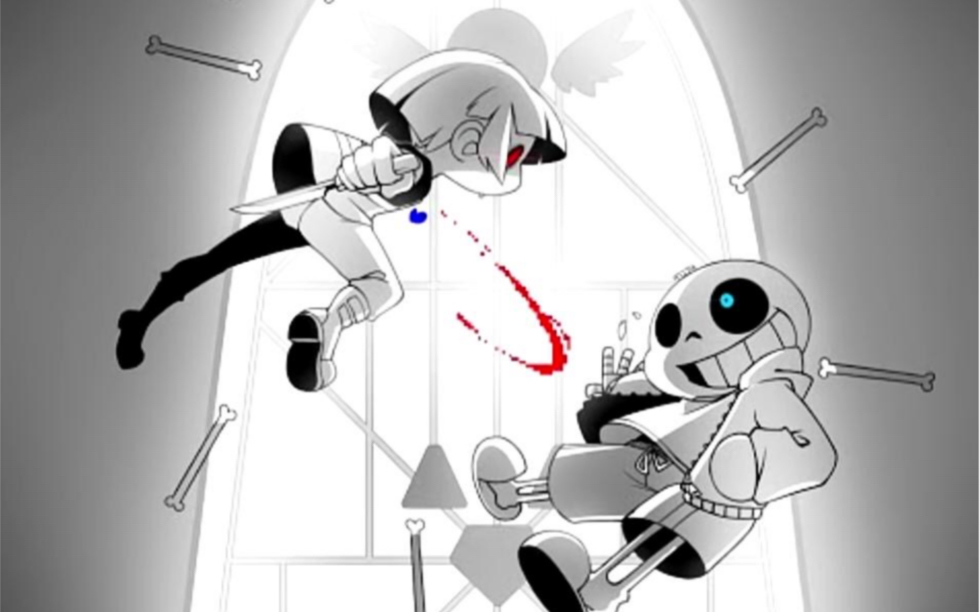 (sans手翻画)第一个视频