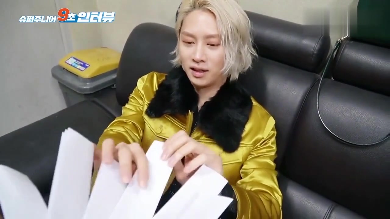 superjunior九辑后续mv拍摄现场九人九秒采访