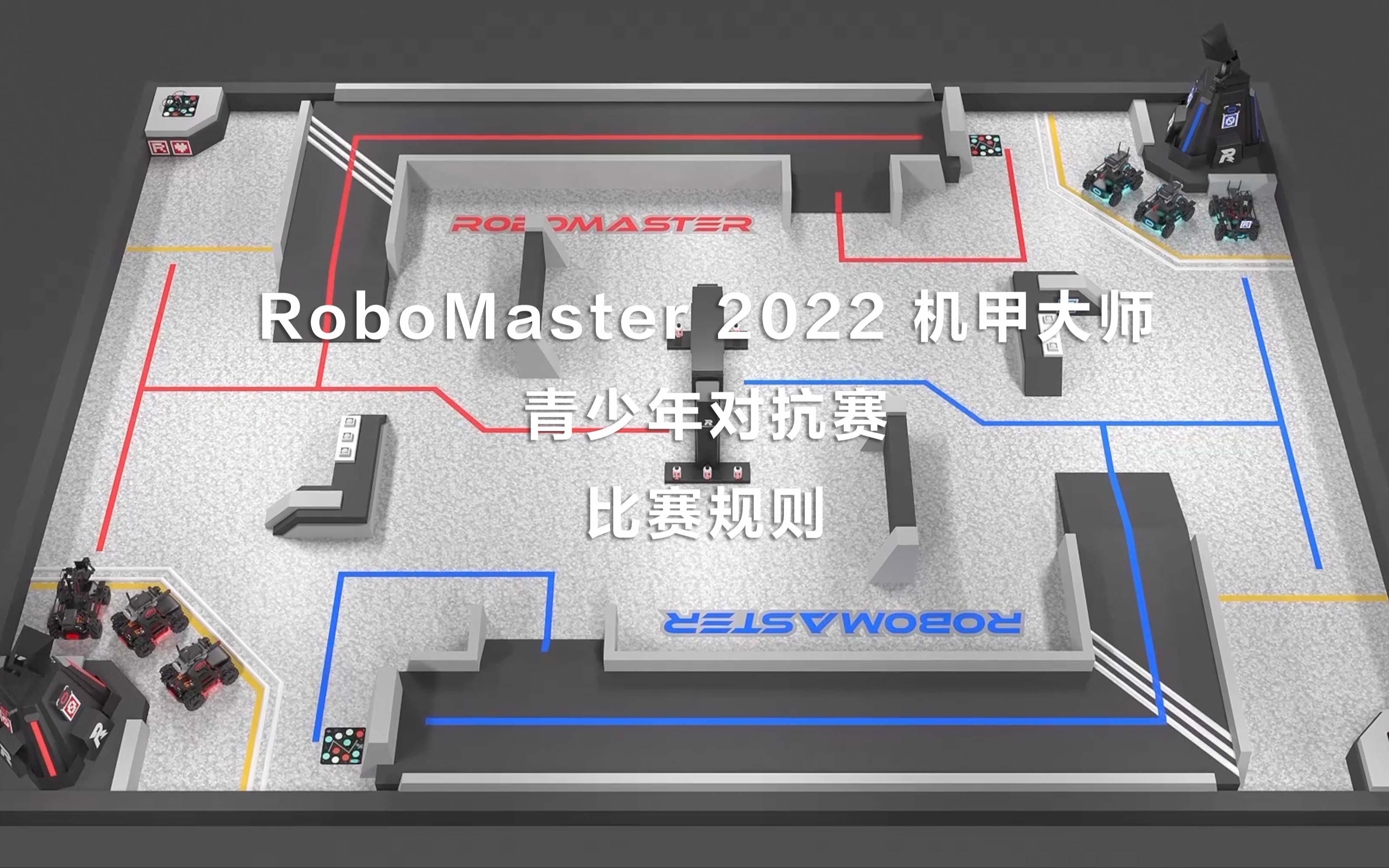 [图]【赛事规则】RoboMaster2022机甲大师青少年对抗赛比赛规则