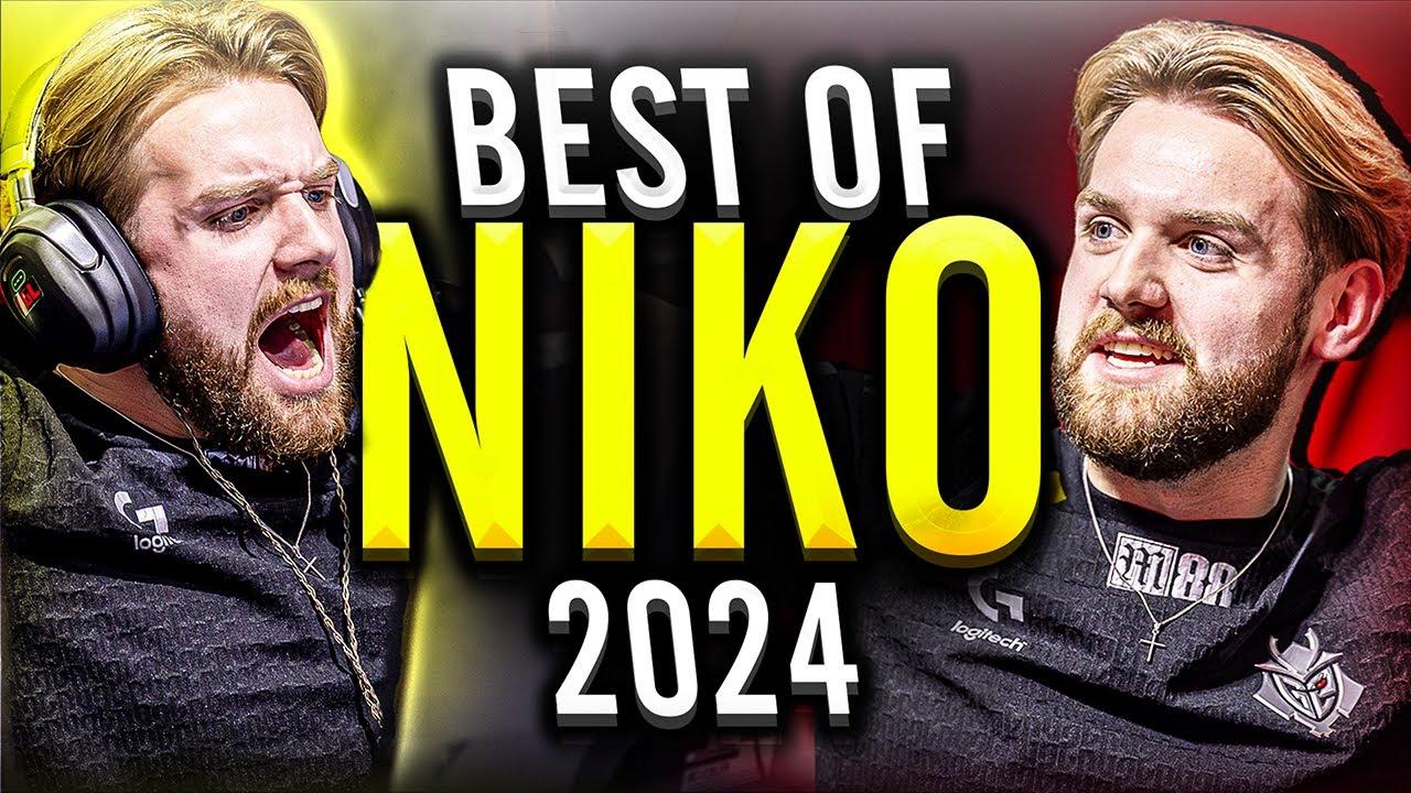 【CS2】【霸气回归】NiKo  单发神级操作?2024年精华集锦!