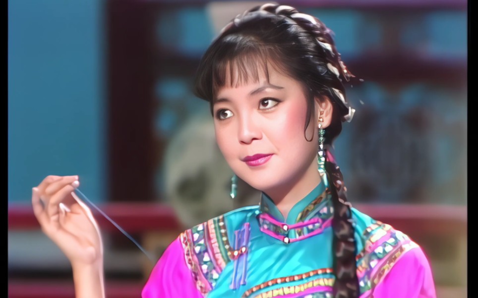 【1080p修复/人像增强】邓丽君 别把眉儿皱 1982年台视《夜来香》节目