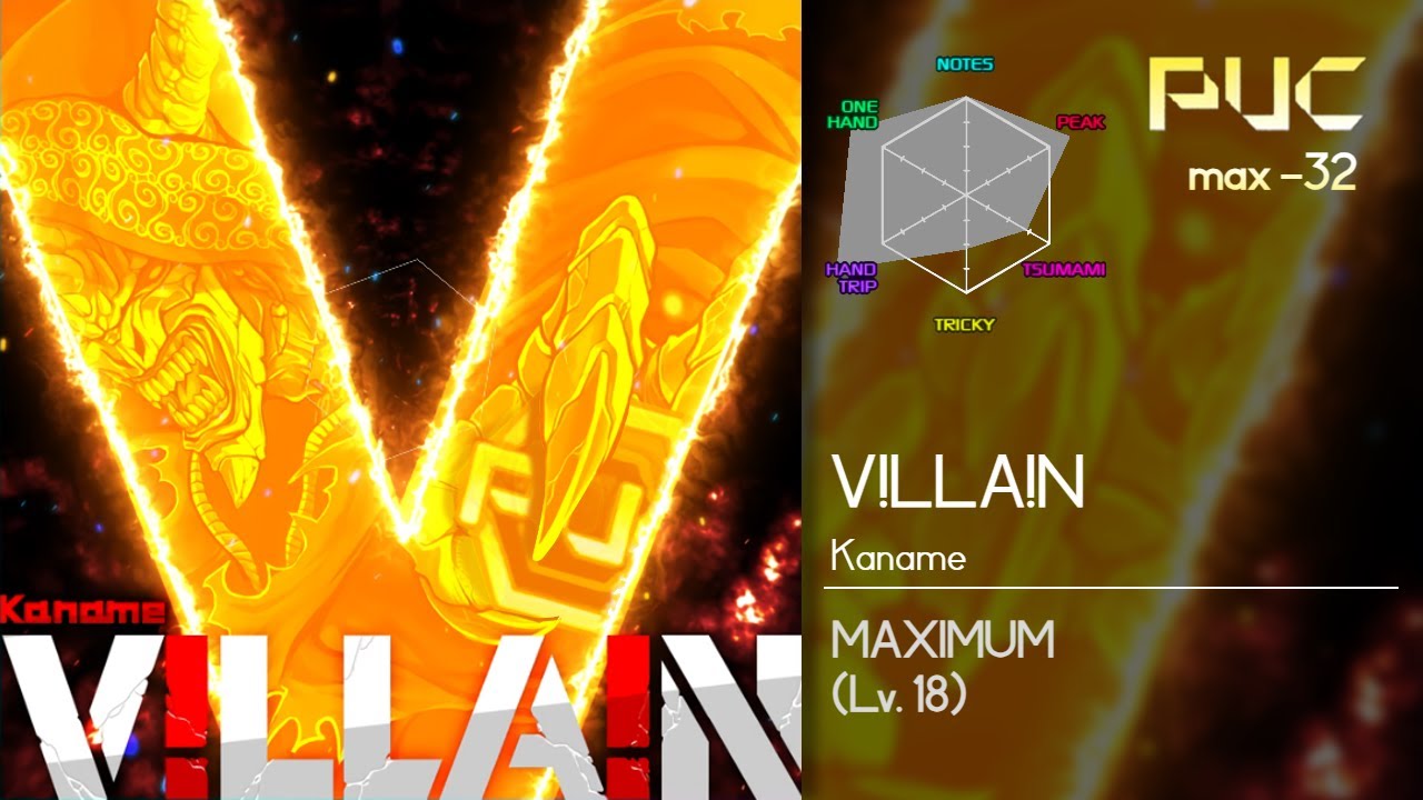 ▶IR!S◀ [SDVX] V!LLA!N MXM PUC (max32)