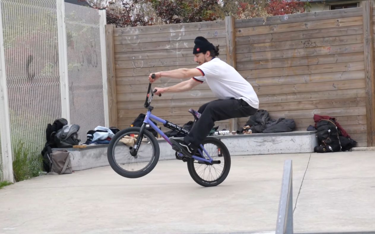 [bmx小轮车] 新车!舒服啊!odyssey