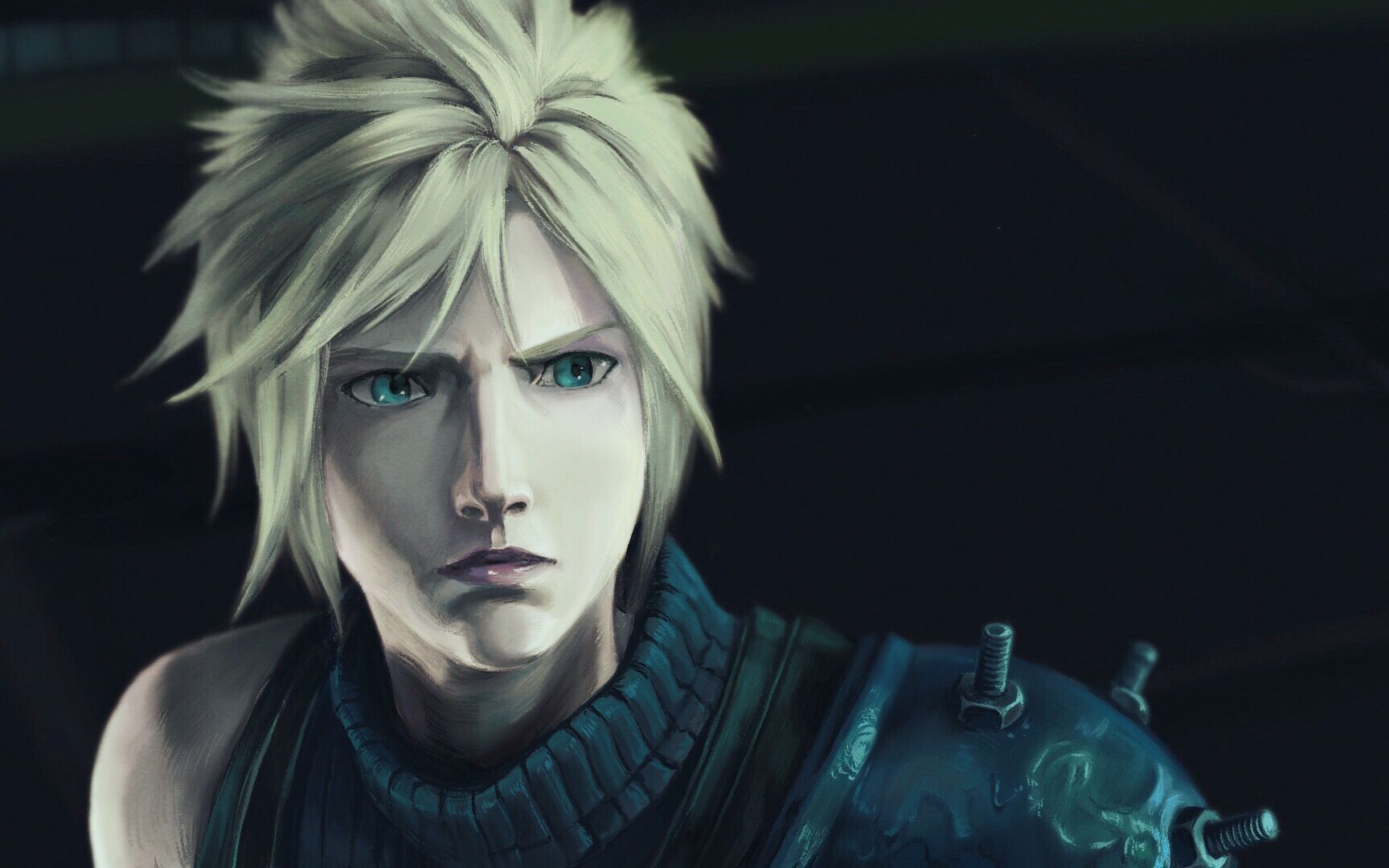 【procreate】最终幻想7-克劳德