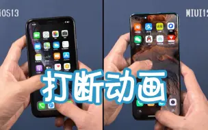 Download Video: 【细节差距】MIUI12打断动画简单对比iOS13