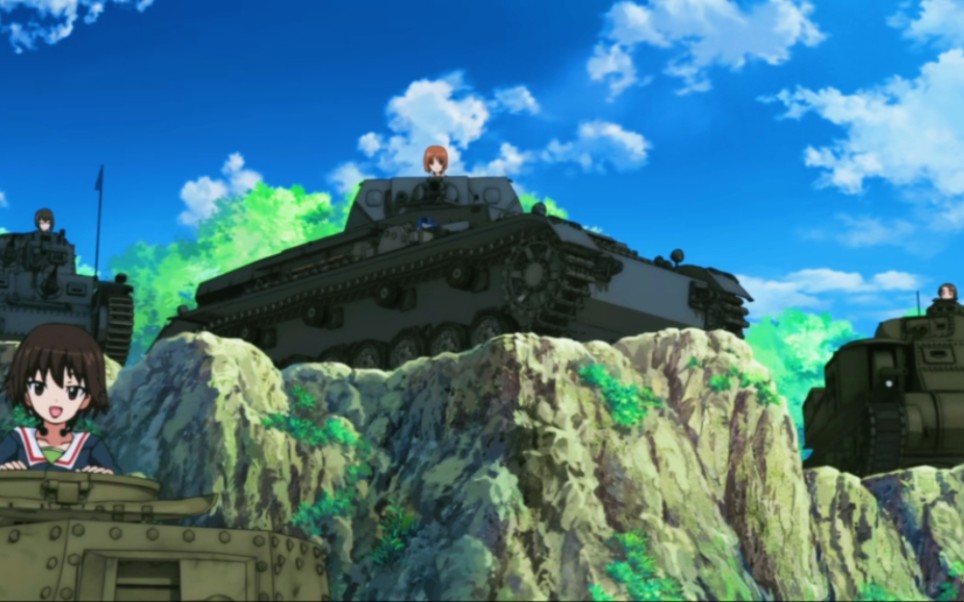 【少女与战车】"古希腊掌管四号的神"——来自大洗战术上多次の以弱胜