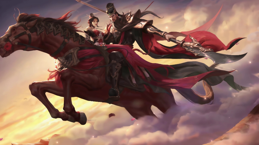 【明良千古 * 关羽】 120帧 3840x2160动态