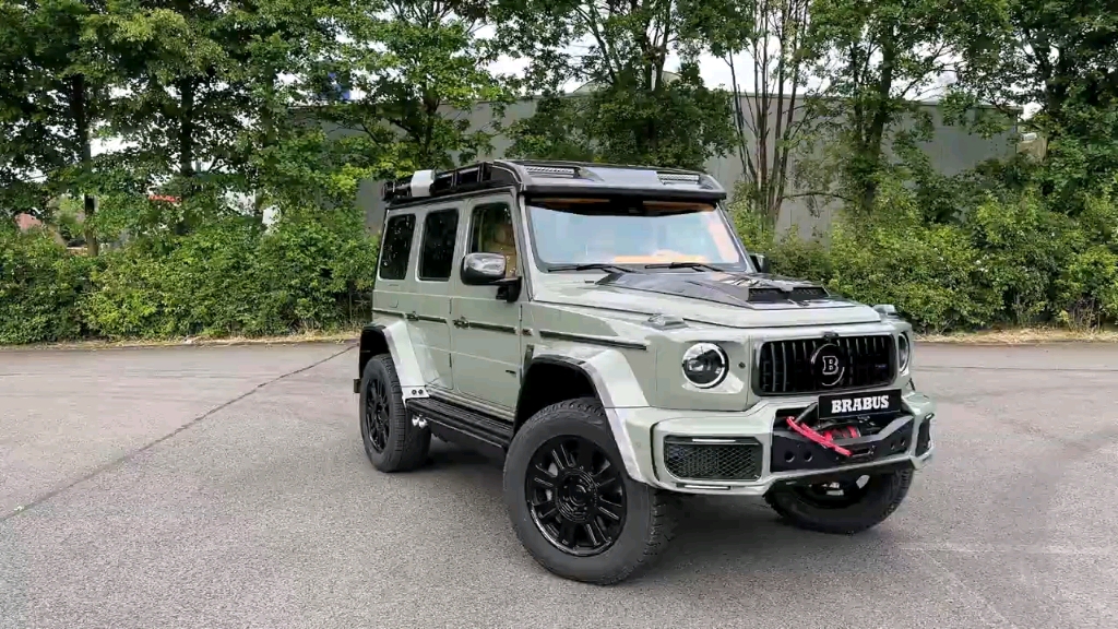 new 2024 mercedes g63 4x405 brabus g800  sound!