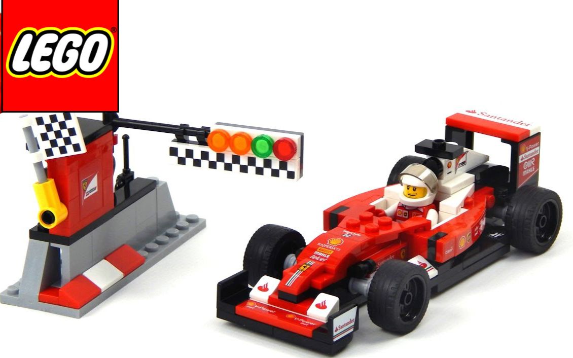乐高组建你的私人f1法拉利车队lego75872法拉利f1赛车速拼