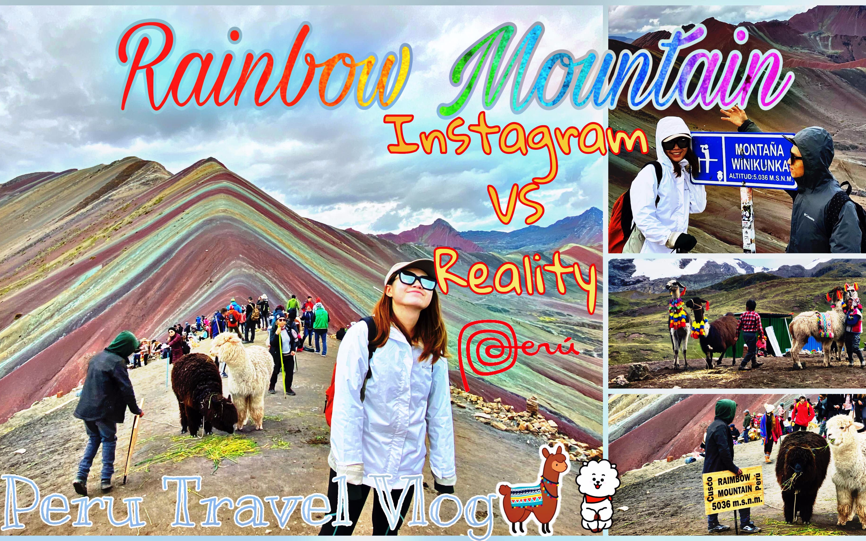 [图]【秘鲁旅游】彩虹山你修图修真大！Cusco Rainbow Mountain Vlog