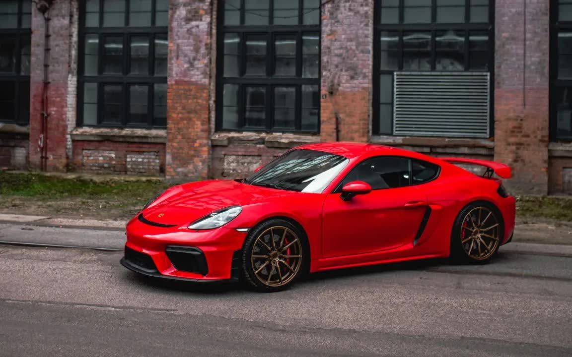 porsche cayman gt4 4k