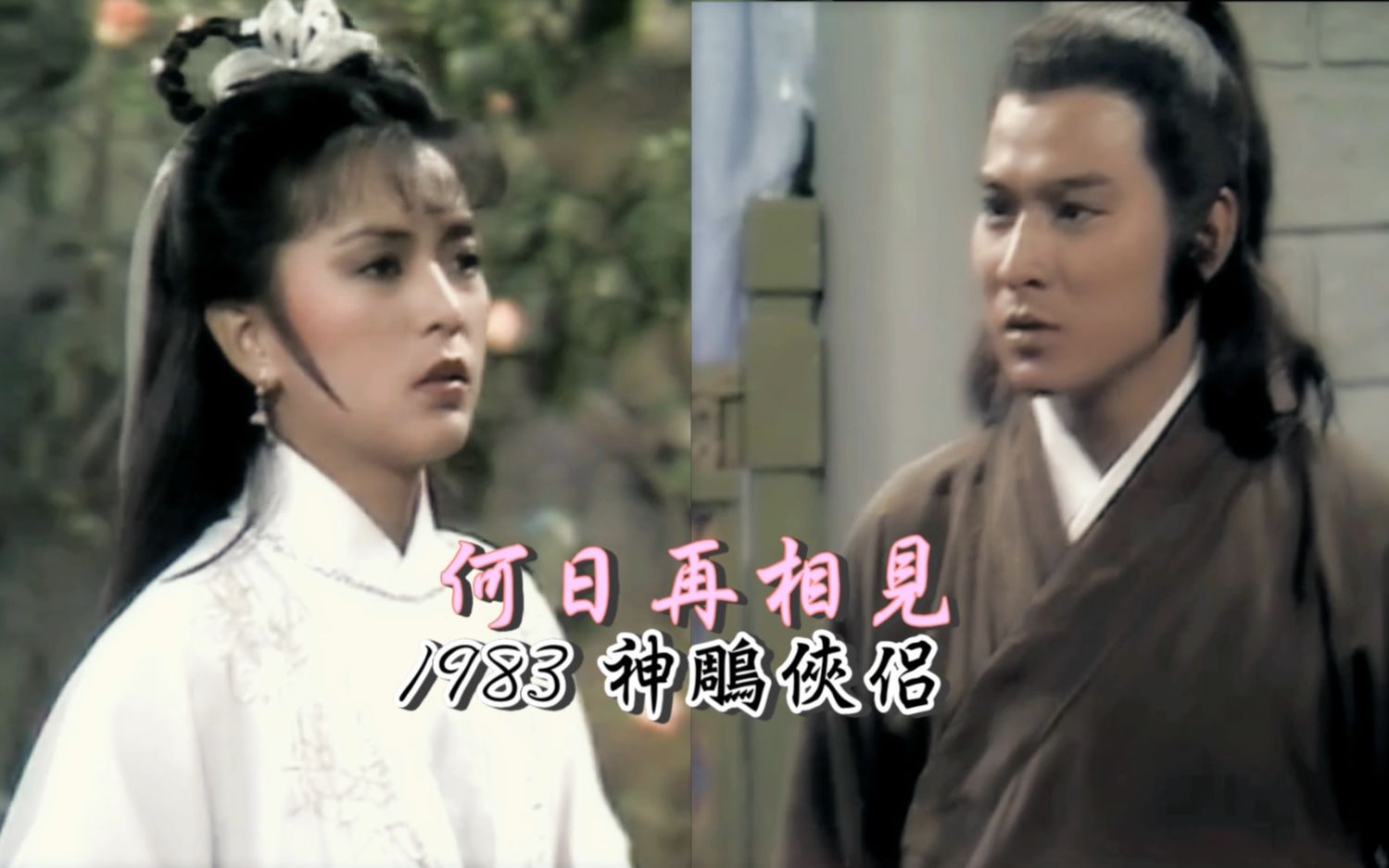 [图]1983 TVB【神雕侠侣】主题曲 剪辑（主演：刘德华 陈玉莲）《何日再相見》唱-张德兰