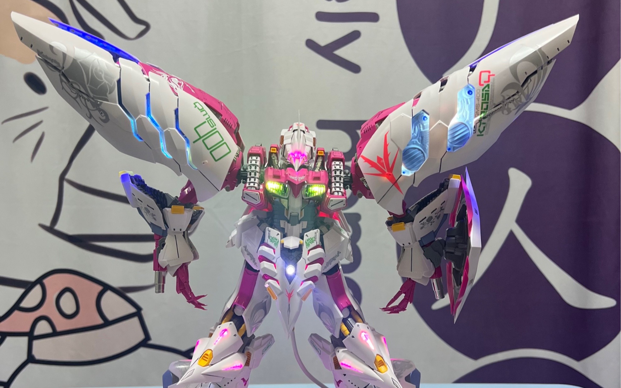 机甲之城白色卡碧尼完成展示!