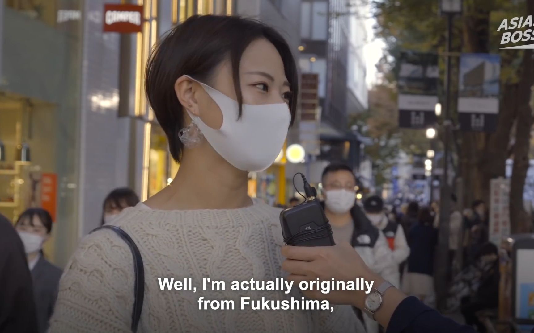 街头采访日本人对核污染入海的看法