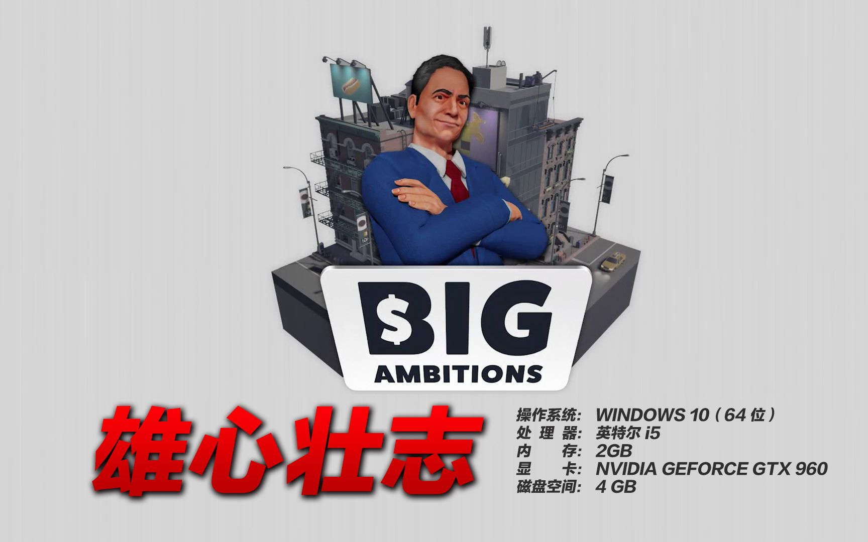 【2023新游戏】雄心壮志(big ambitions)角色扮演模拟经营游戏,从一无
