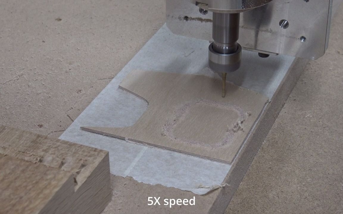 用我的 DIY CNC 机床制作零件哔哩哔哩bilibili