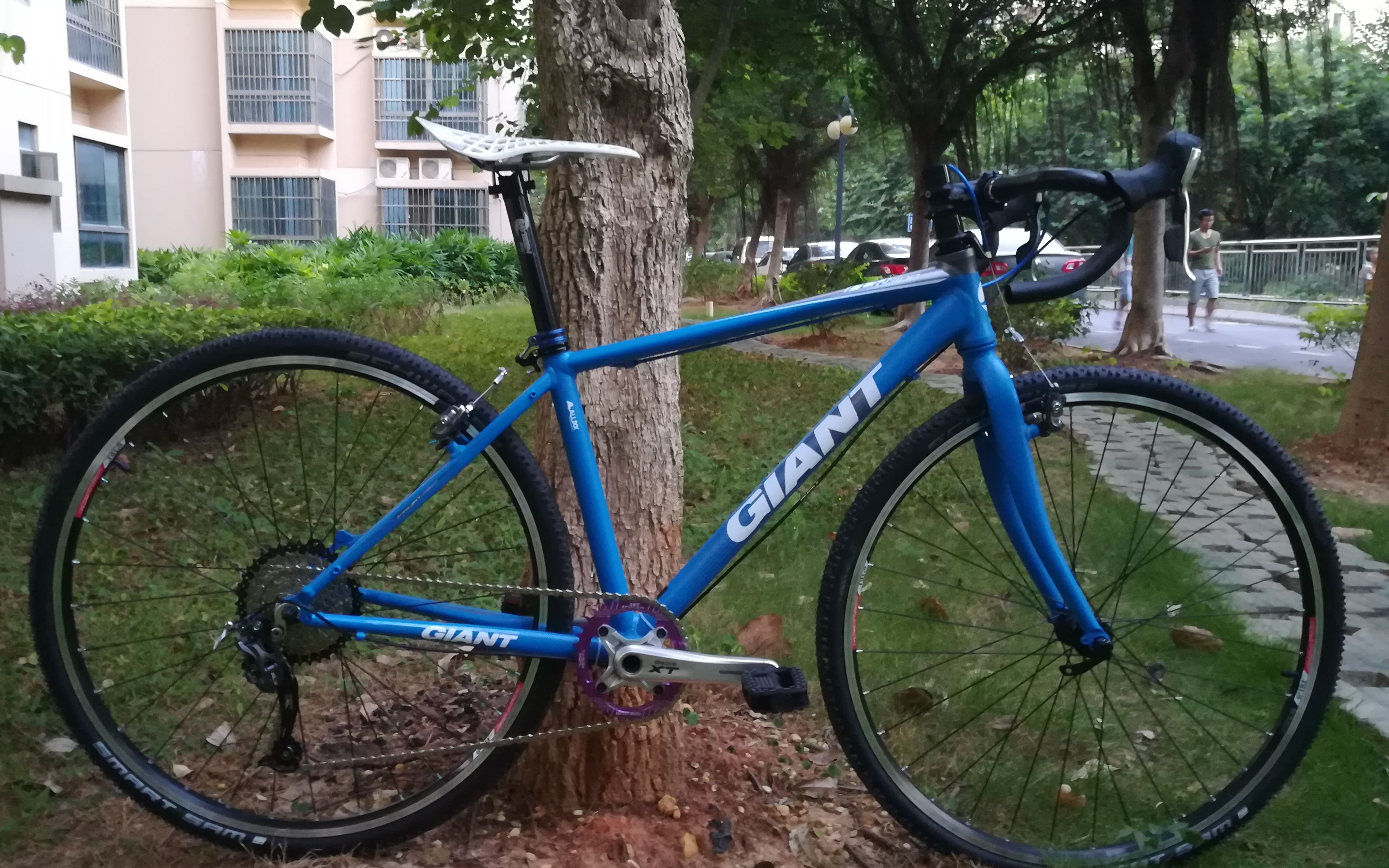 手工自行车的救赎捷安特fcr组装