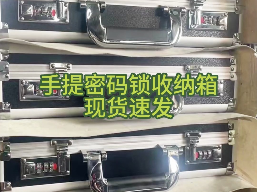 手提密码收纳箱家居收藏箱贵重物品保护箱