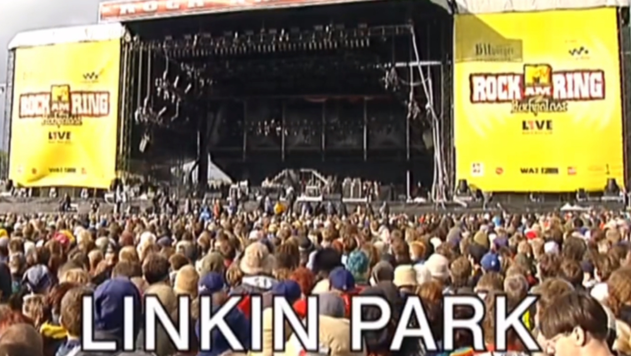 【林肯公园】Chester最强最巅峰现场没有之一!Rock Am Ring 20010603哔哩哔哩bilibili