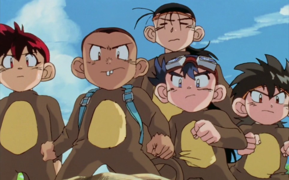 【1080p/60帧/陕配】《四驱兄弟》藤吉真的是猴子?