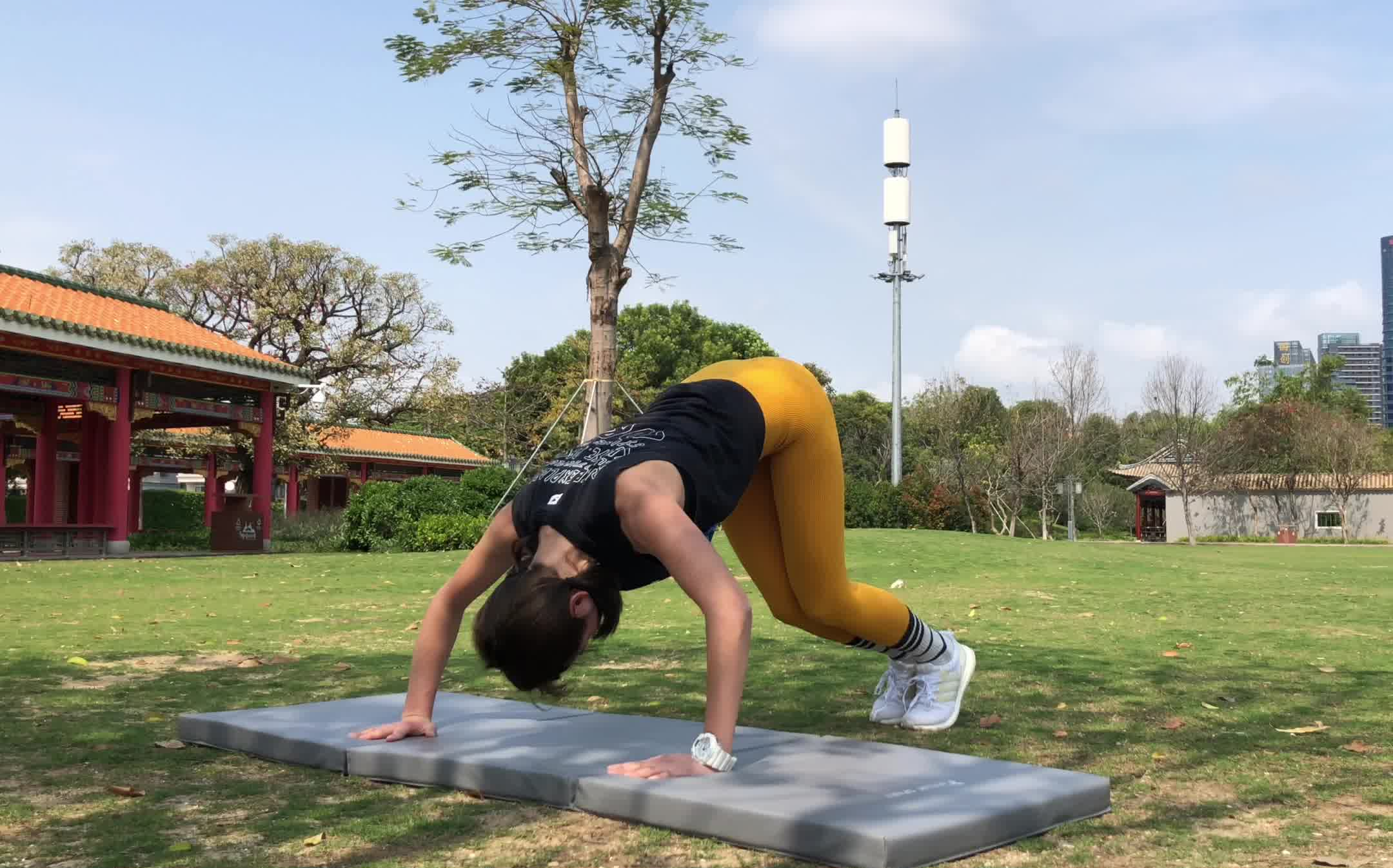 4分钟上肢减脂tabata训练,坚实手臂力量,高效燃脂