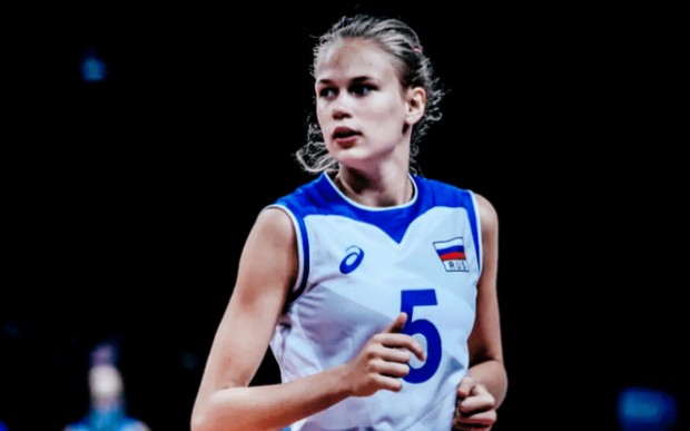 俄罗斯女排天才少女 arina fedorovtseva(费多罗夫彩娃)