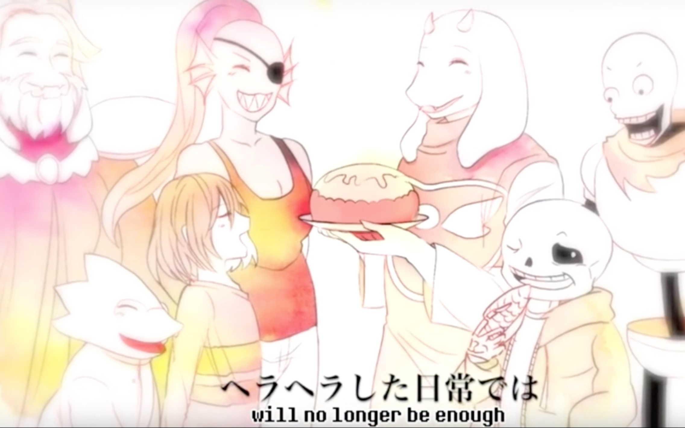 flowey&chara)_哔哩哔哩 (゜-゜)つロ 干杯~-bilibili
