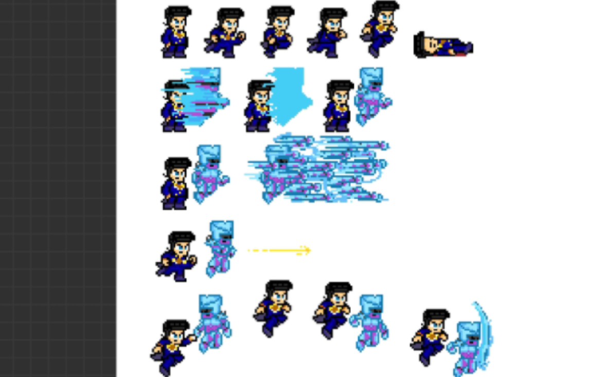 自制可控角色:东方仗助(疯狂钻石/crazy diamond)