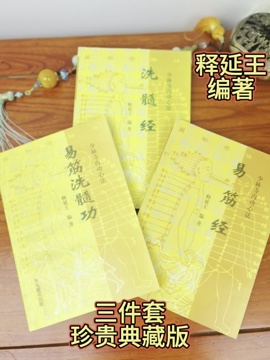 易筋经 洗髓经三件套 释延王编著