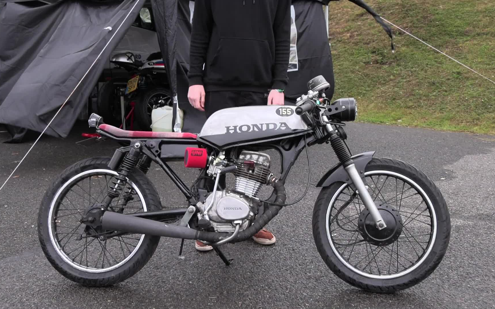 honda cg125改装 cafe racer范例