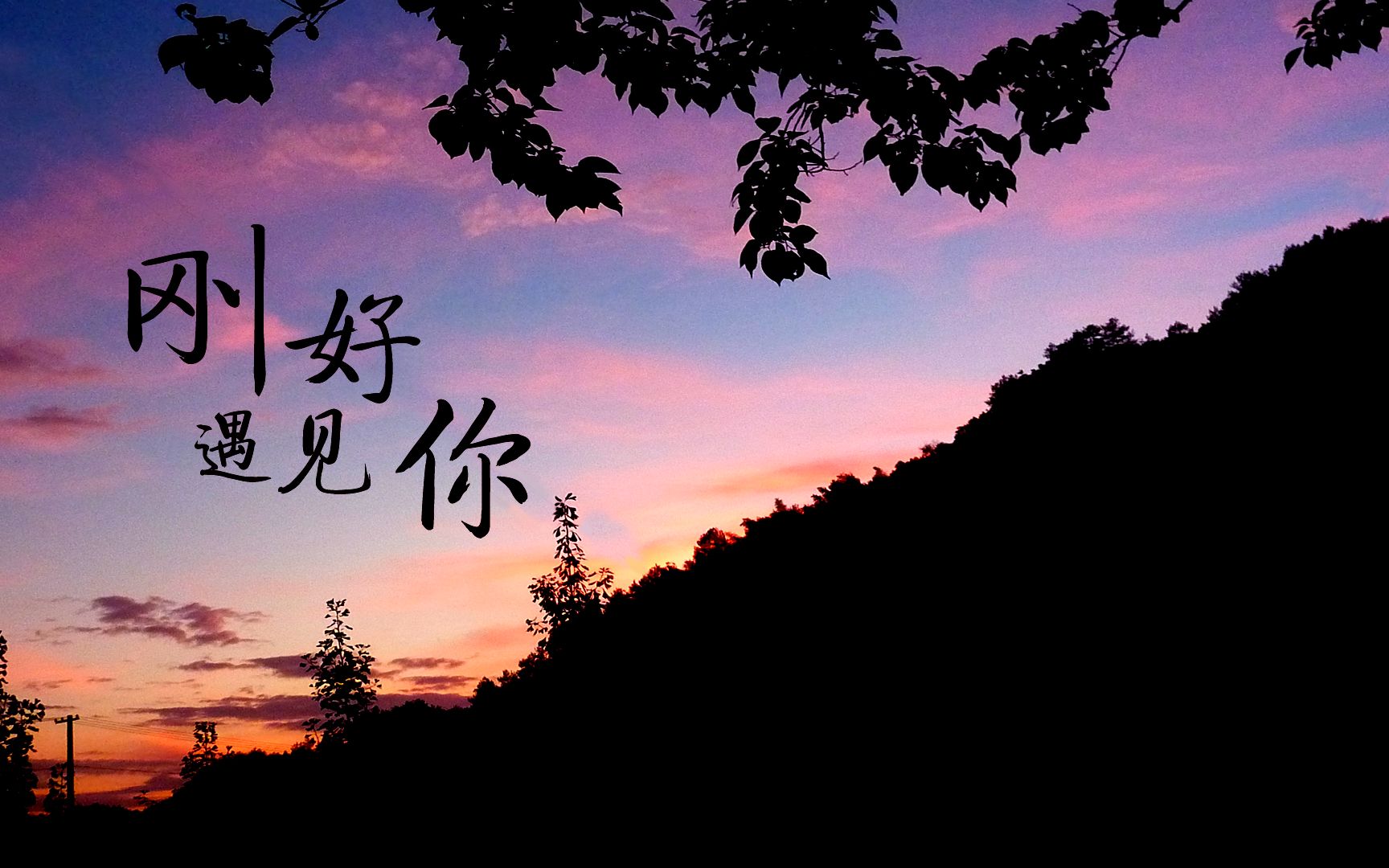 【小d】刚好遇见你