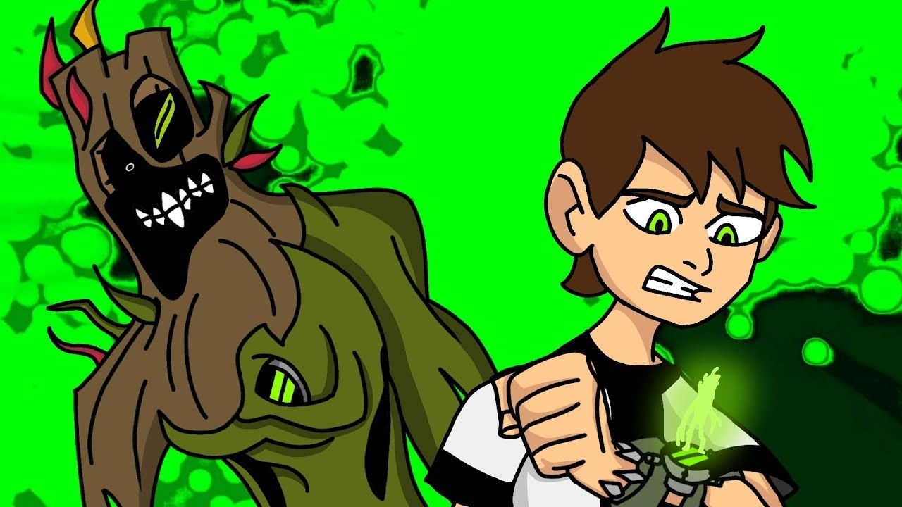 [图][Ben10]Carnitrix沼泽火变身动画