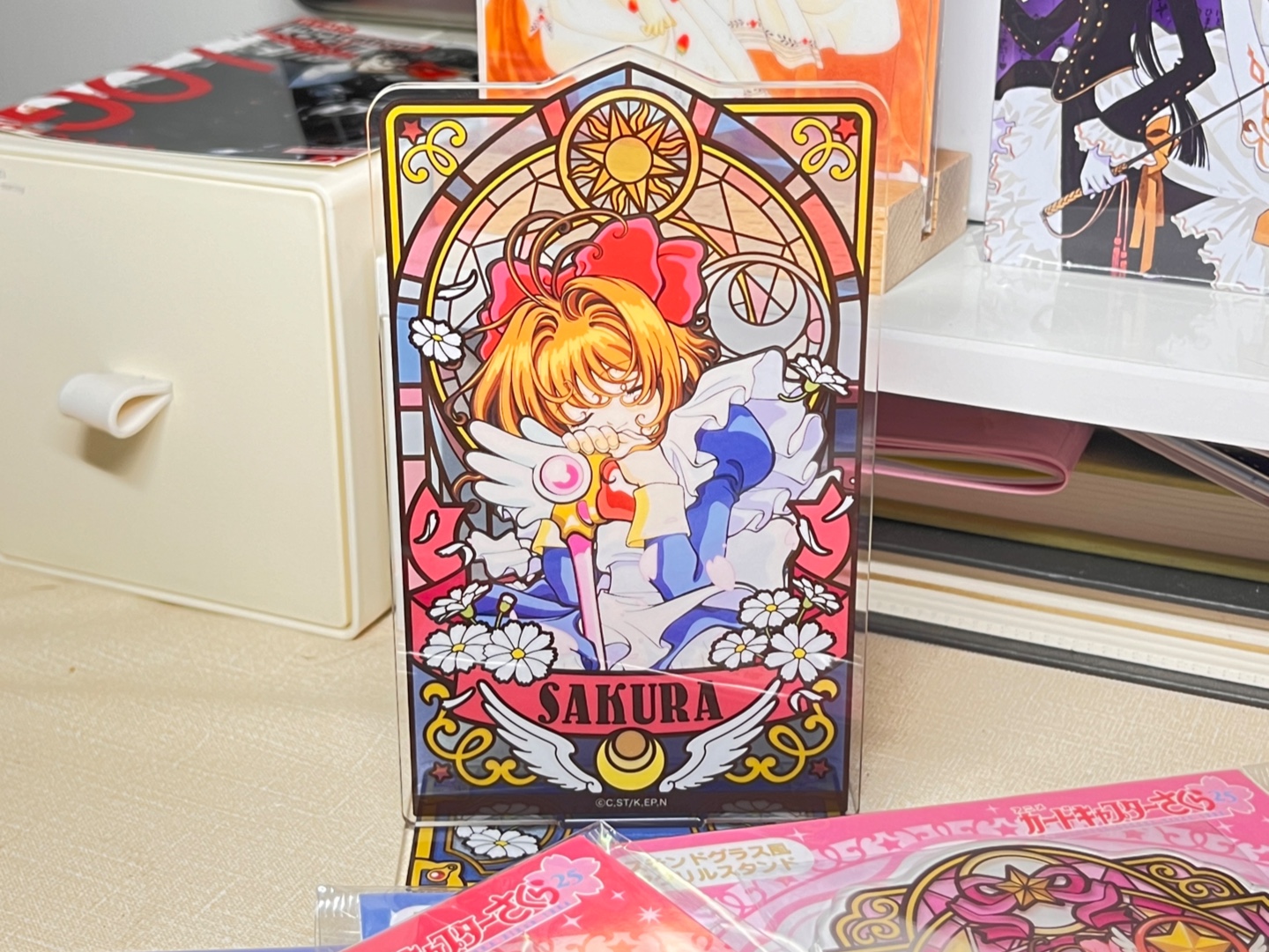 沉浸式开箱|魔卡少女樱彩窗立牌