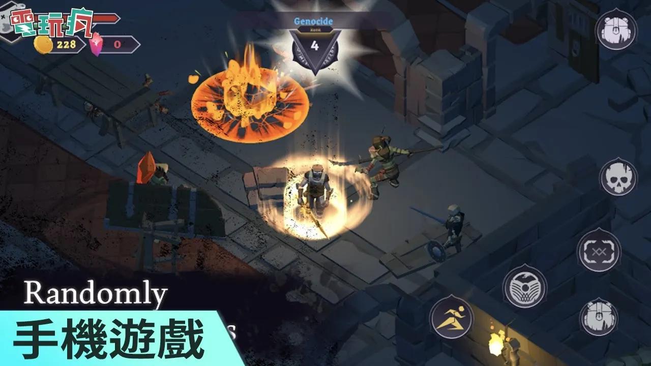 [图]《Dread Rune: Roguelike Dungeon Crawler》手機遊戲 扮演冒險家深入未知的地下城