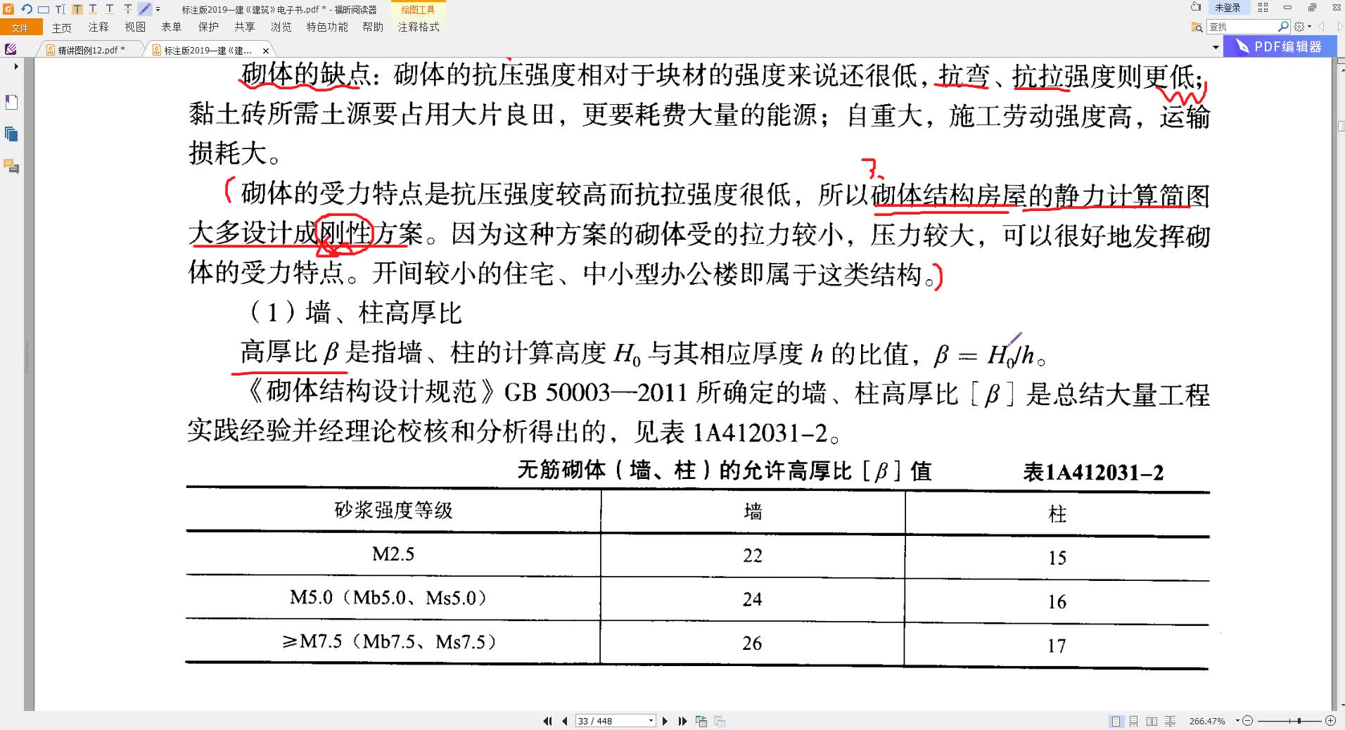 2020年一建建筑精讲12(结构构造设计要求2)哔哩哔哩bilibili