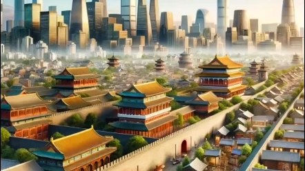 按照梁思成的构想,是从老北京城的周围再造一件新城,既可以保留老北京