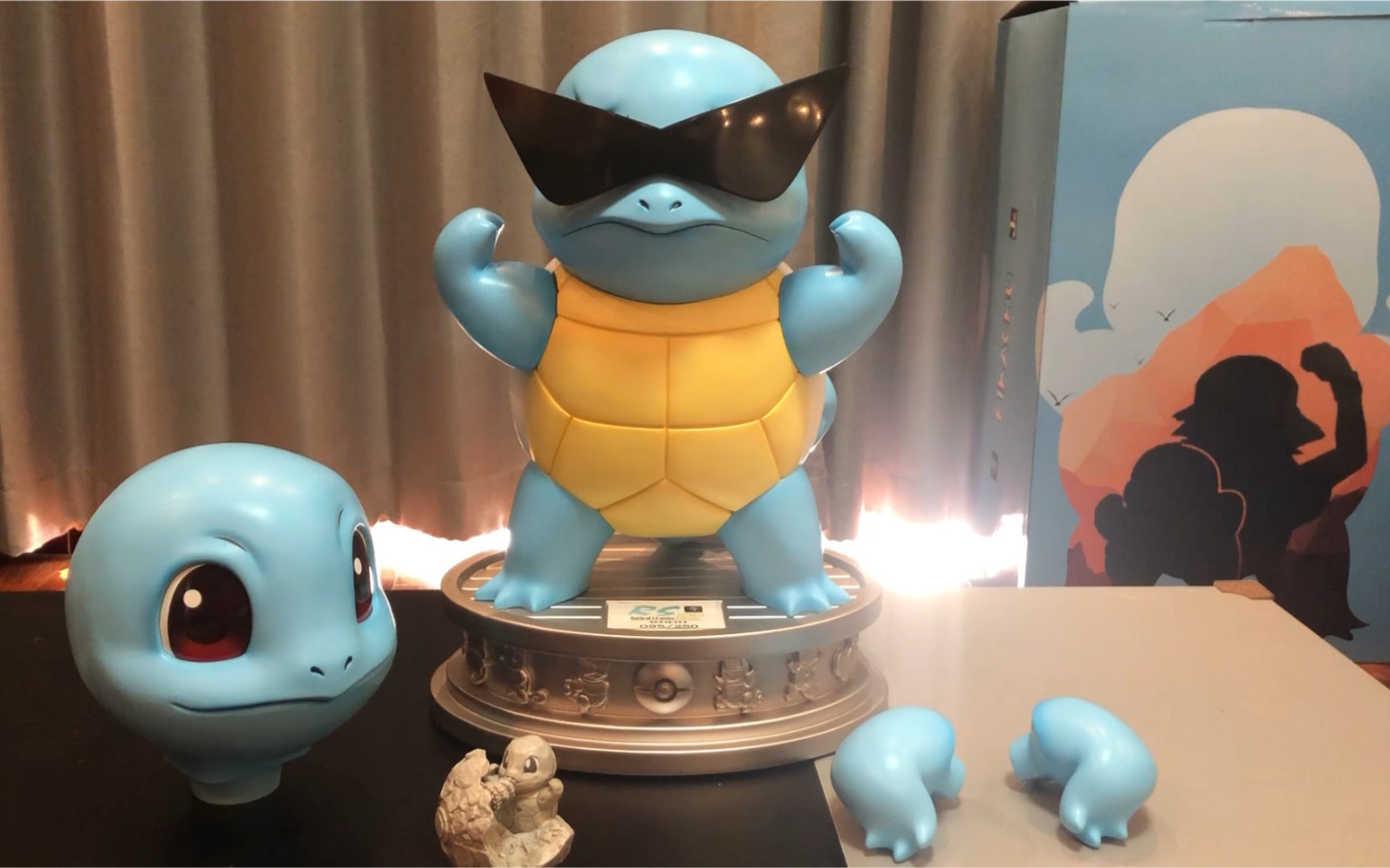 憨批队长杰尼龟开箱组装