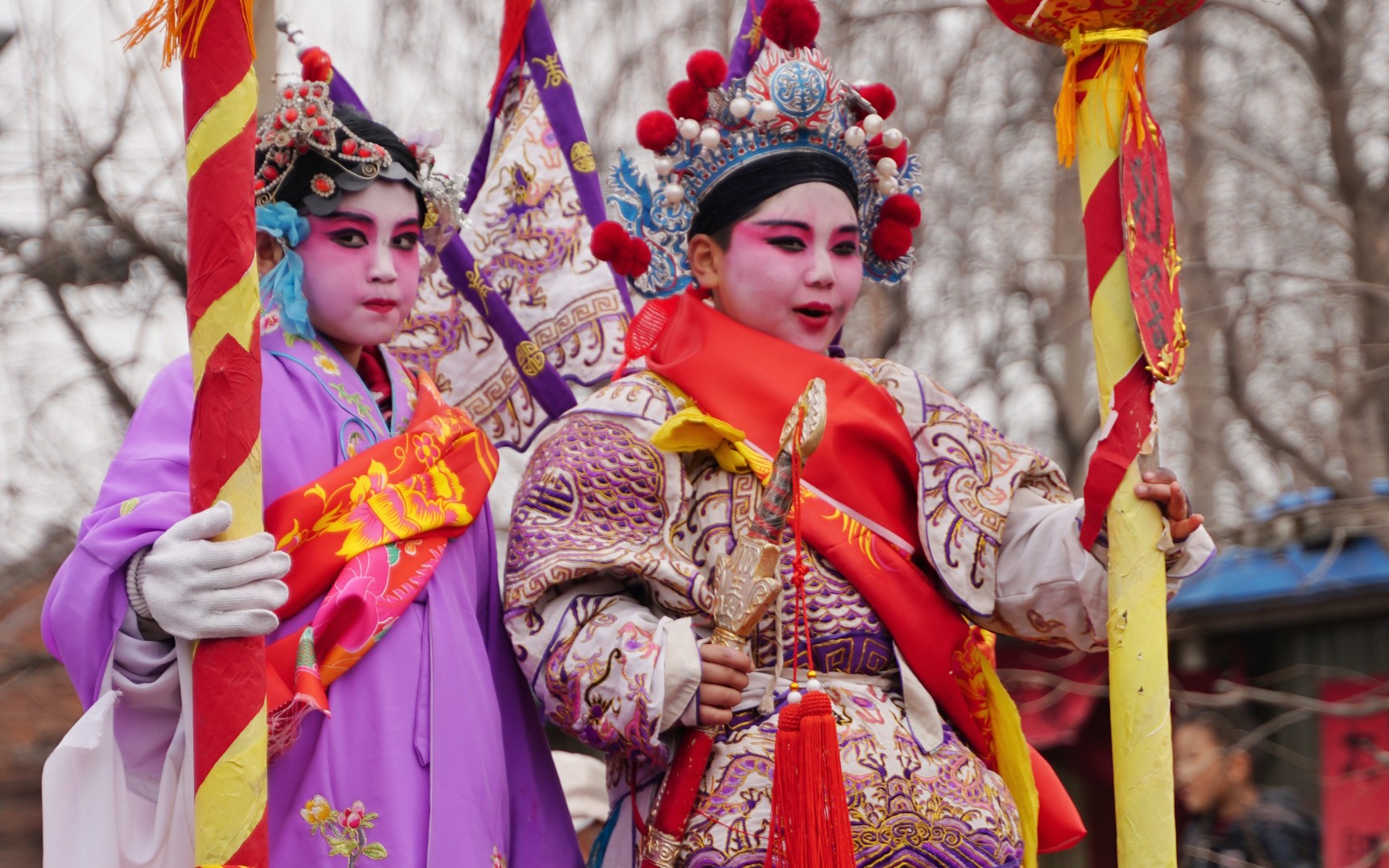 子午镇社火,关中年俗