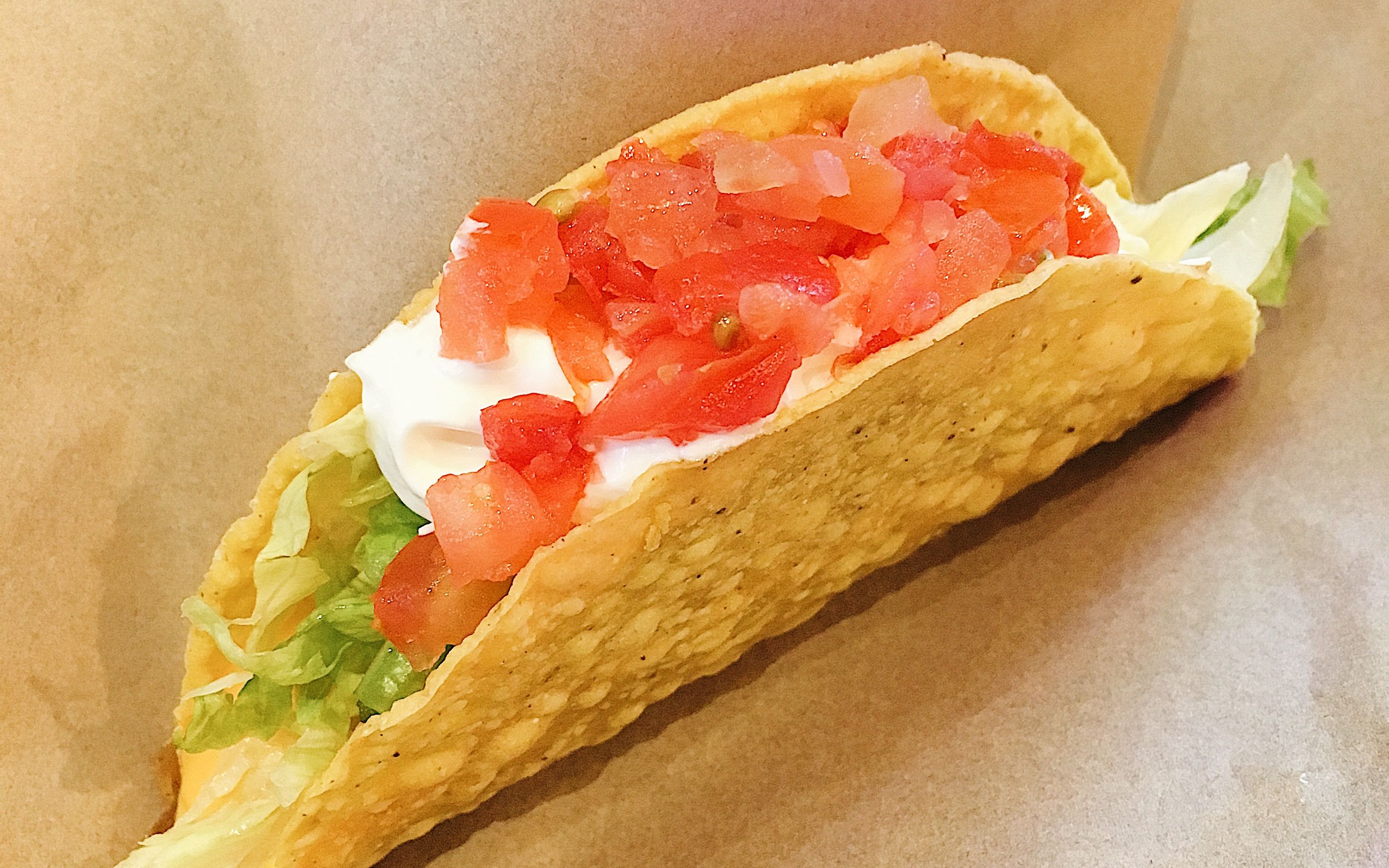 【团子的吃喝记录】上海墨西哥小吃taco bell:经典牛肉塔可脆(更多