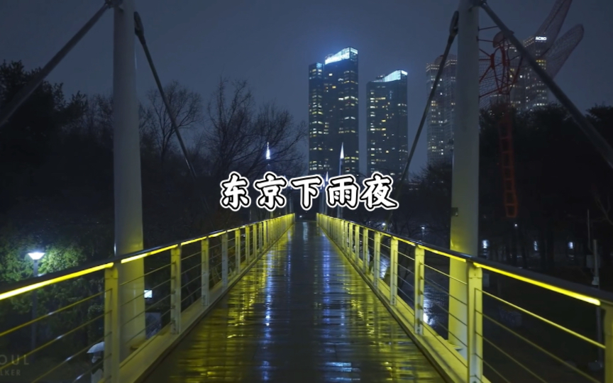 [图]我走路你听歌｜收音最好的一个版本『东京下雨夜』李京泽 阿之