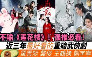 Download Video: 近三年最好看的11部武侠剧！强推！除了今年《莲花楼》外，还有几部黑马武侠剧，你一定没看过！连陈飞宇、罗云熙、王鹤棣近年都演过大侠！最后一部不输《莲花楼》，绝对必