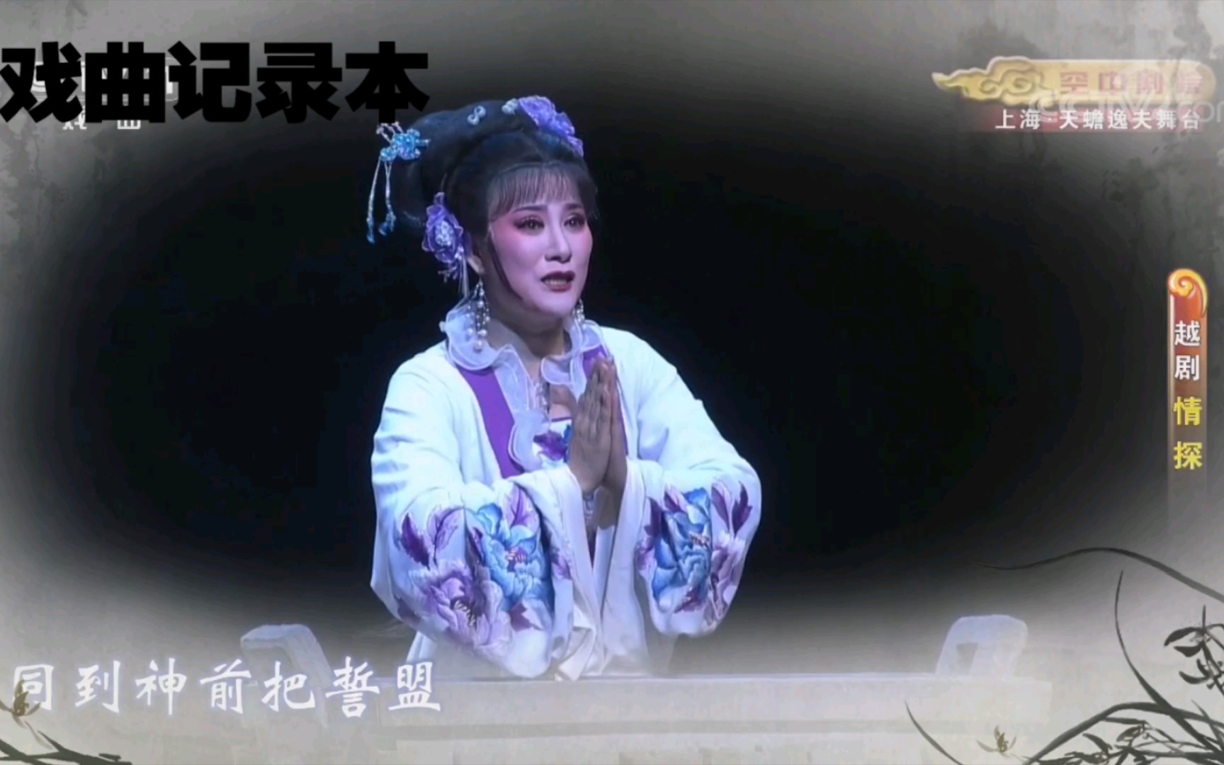 【戏曲记录本】越剧—情探—阳告·王魁上京把试应——陈飞——舞台版