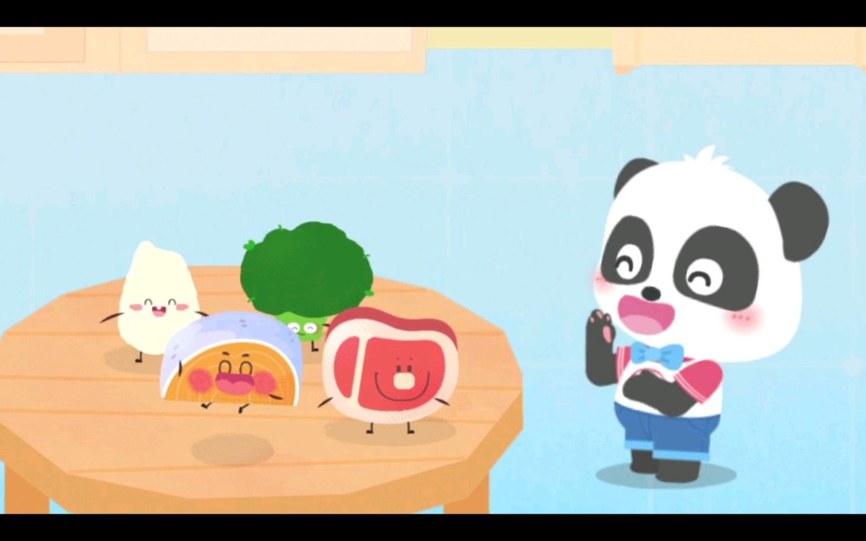 宝宝巴士游戏—厨房做饭