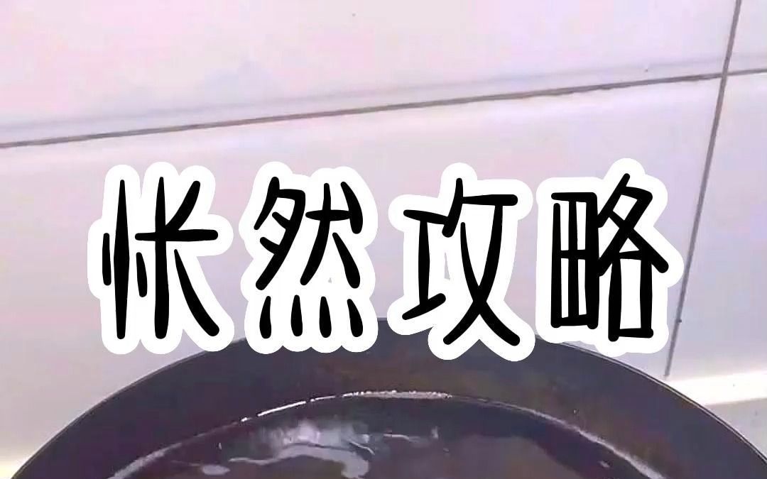 怅然攻略哔哩哔哩bilibili