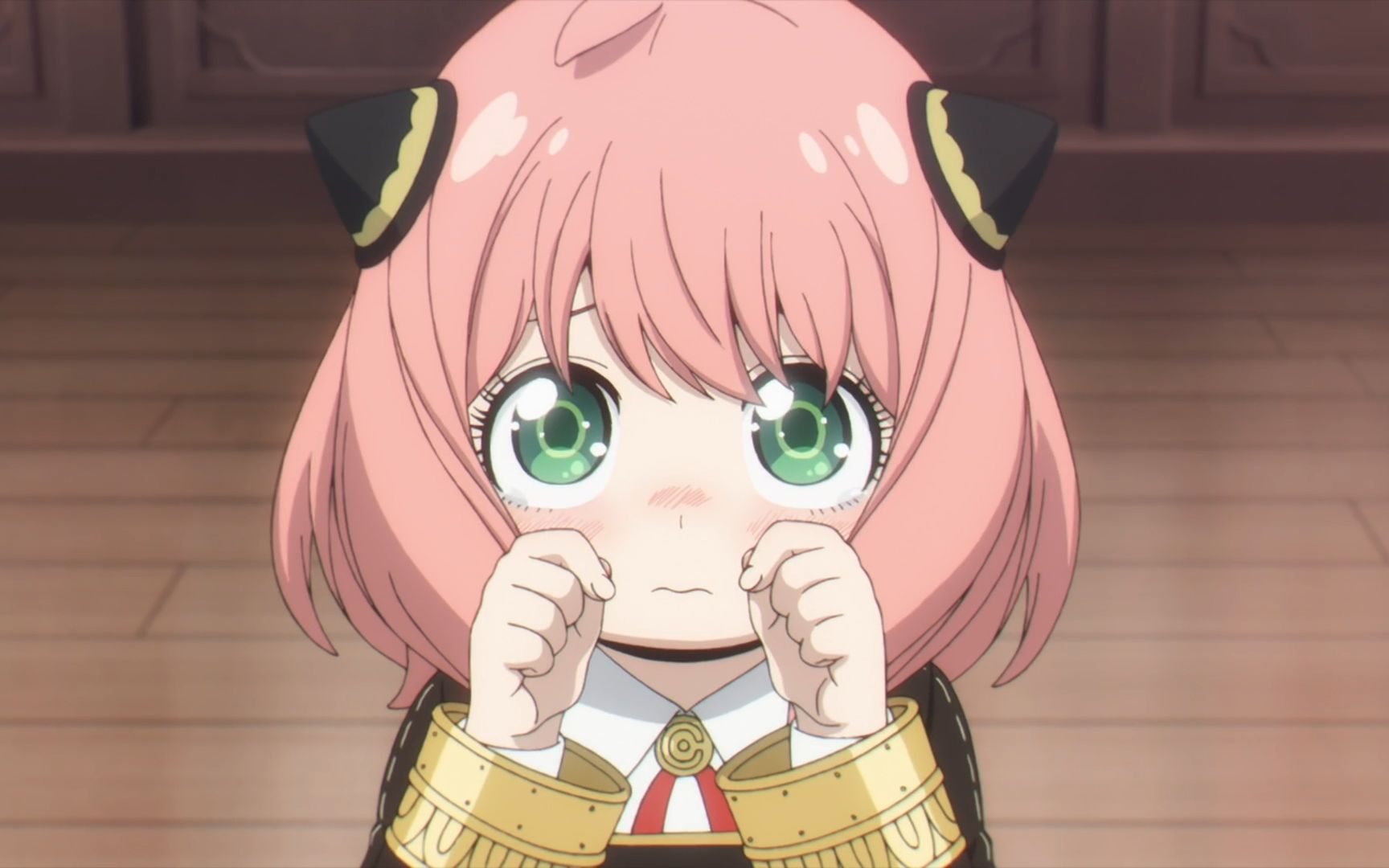 阿尼亚:哟,你脸红啦