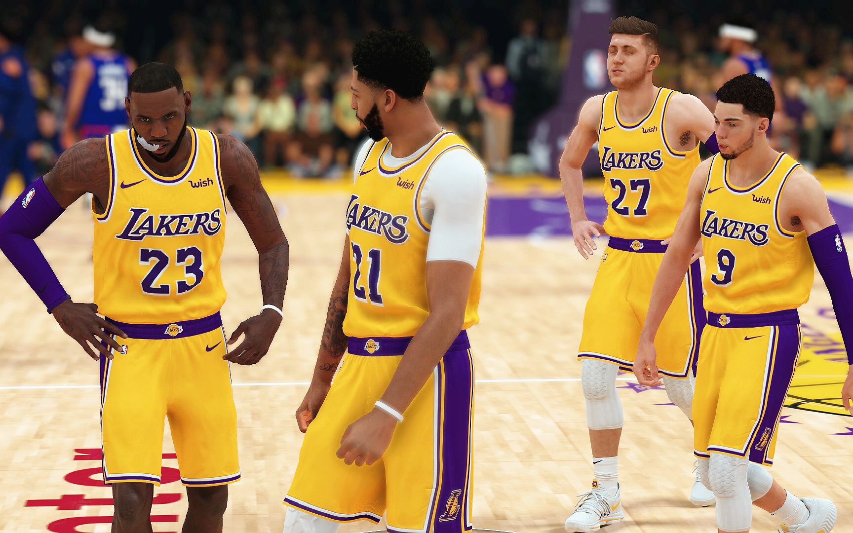 【布鲁】nba2k19湖人王朝:拉文加盟湖人!詹姆斯浓眉新帮手!