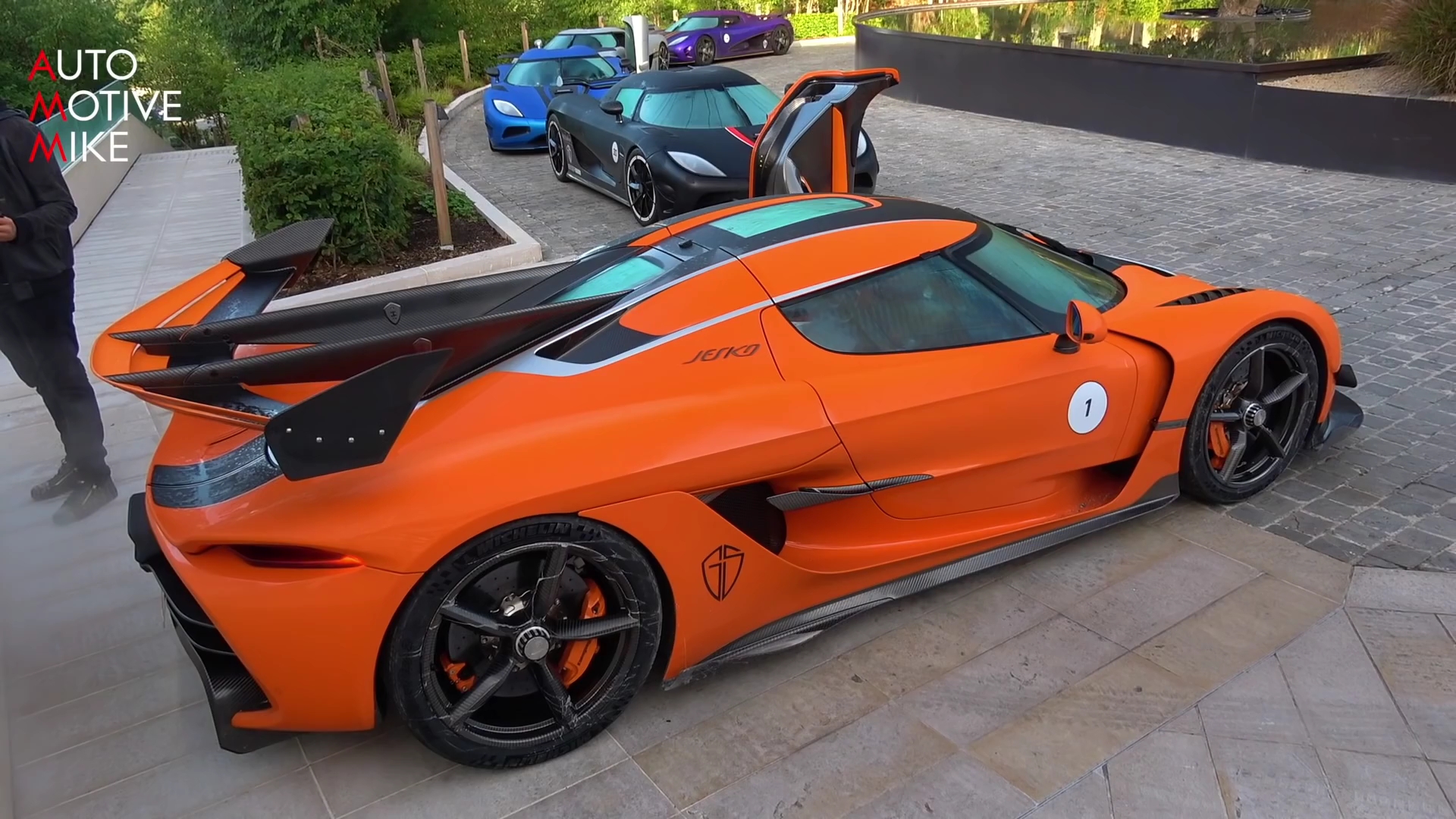 幽灵中队2021柯尼塞格jesko细节欣赏声浪赛道首秀