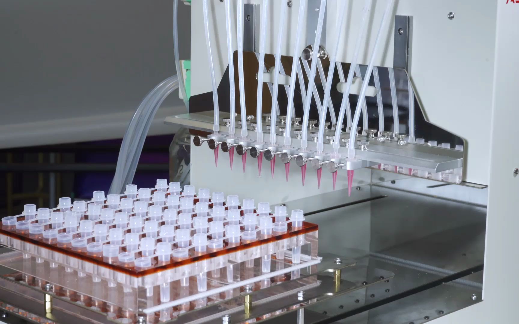 小型试剂罐装分液96孔板多通道分液仪mt2000